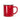 14 ounce Enamel Look Mug in Red