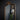 Distressed Framed Wall Mirror - Black