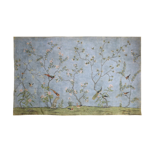 Vintage Inspired Wall Decorator Paper with Trees & Birds.