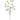 Artificial Irish moss spray with vibrant green clusters on branching stem against a light background.