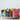 Cotton Velvet Zip Pouch with Tassel in 6 Colors, displayed in a wood bowl.