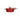 The Red Brie Baker with Wood Tree Shaped Spoon measures 9 inches wide by 3 inches high.