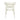 Modern upholstered dining chair in a soft off-white boucle fabric. Features a curved, padded backrest and cushioned seat for comfort, supported by a sleek, powder-coated metal frame in a coordinating neutral tone.