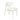 Modern upholstered dining chair in a soft off-white boucle fabric. Features a curved, padded backrest and cushioned seat for comfort, supported by a sleek, powder-coated metal frame in a coordinating neutral tone.