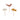 Curious Cat Plant Sticks in brown, white and orange.