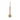 Wooden dish brush with a long, smooth handle and densely packed natural bristles. A leather loop at the top allows for easy hanging. The brush is set against a plain white background.