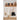 Various different scrub types of scrub brushes hanging from pegs on the wall.