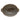 Stoneware Berry Bowl with Glaze, handcrafted ceramic colander in an earthy brown finish with a speckled glaze, featuring two small side handles and a pattern of circular drainage holes.