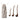 Set of three handcrafted wooden ladles with curved handles and deep bowls, arranged on a white surface. A soft cotton drawstring bag with an illustration of the ladles and "Wooden Ladle Set" text is placed beside them.