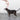 Visual of the braided multicolor dog leash leading a black rescue dog. Adopt, don't shop!