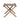 Foldable wooden stool with a woven leather seat featuring a natural distressed pattern. The stool has an X-shaped base with rounded wooden legs, connected by metal fasteners for stability.