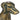 Close-up of an antique brass dachshund figurine's head, showing detailed texture and patina.