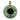Inside view of the stoneware oil lamp with handle and metal insert.