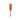 Single handcrafted Doussie wood spoon with a long, narrow scoop and a gently curved handle, set against a white background. The rich wood grain adds warmth and texture, making it a versatile piece for serving or scooping ingredients.