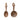 Mango wood spoon with a carved mushroom-shaped handle, featuring a smooth, polished finish and a deep, rounded scoop. Displayed against a white background.