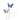 Metal butterfly plant stake with gold detailing.