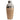 Cocktail shaker with rattan sleeve.