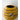 top view of Ceramic Bee Hive Wall Planter