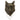 Fox Brass Wall Mount. Fox wearing glasses.