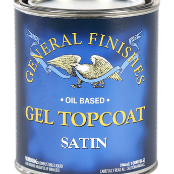 General Finishes Gel Top Coat - Satin (Oil Based)