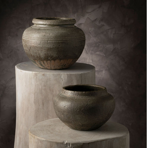 Small Relic Stoneware Vase