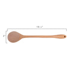 Mango Wood Spoon is 10" long and 2" wide.