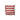 18" Striped Ruffle Pillow - Red