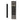 Boxed set of 2 LED taper candles, in black.