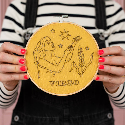 Virgo Embroidery Hoop Kit