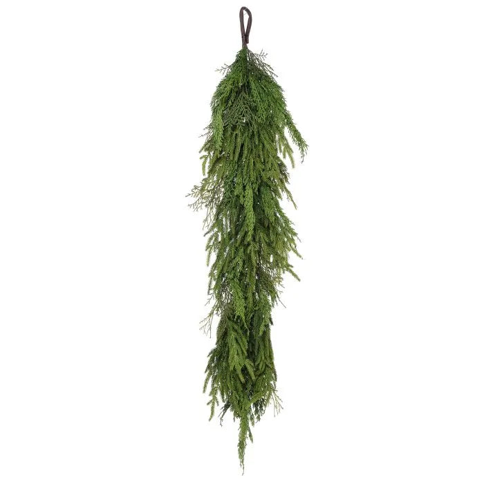 48" Real Touch Cypress Norfolk Pine Garland