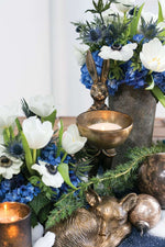 Antique Brass Hare Stand