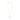 Gold necklace with a small pendant on a white background