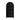 Black Arched Metal Cabinet with Glass Doors and three shelves. 