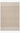 A rectangular area rug with a textured, heathered finish in a warm beige and light cream color palette, featuring two horizontal bands at the top and bottom borders.