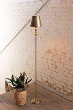 Antique Gold Floor Lamp