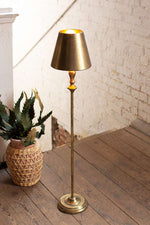 Antique Gold Floor Lamp