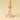 Clear glass candle holder with a beige candle on a beige background