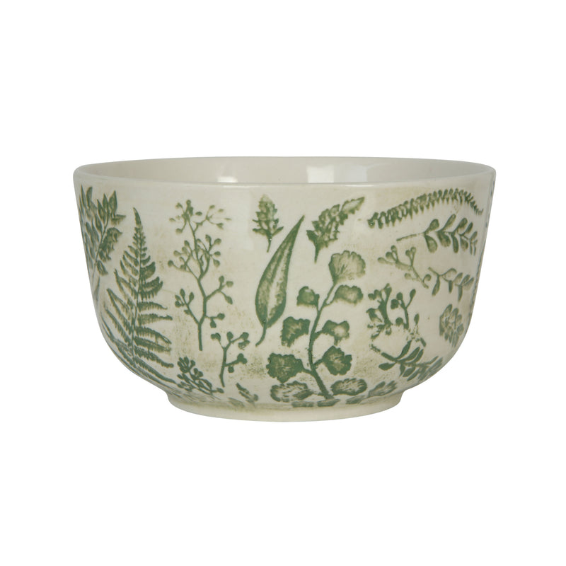 Hand Stamped Bowl with Embossed Pattern