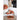 Terracotta Vase Volcano Finish - White