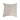 Extra large cream coloured woven jacquard pillow. 
