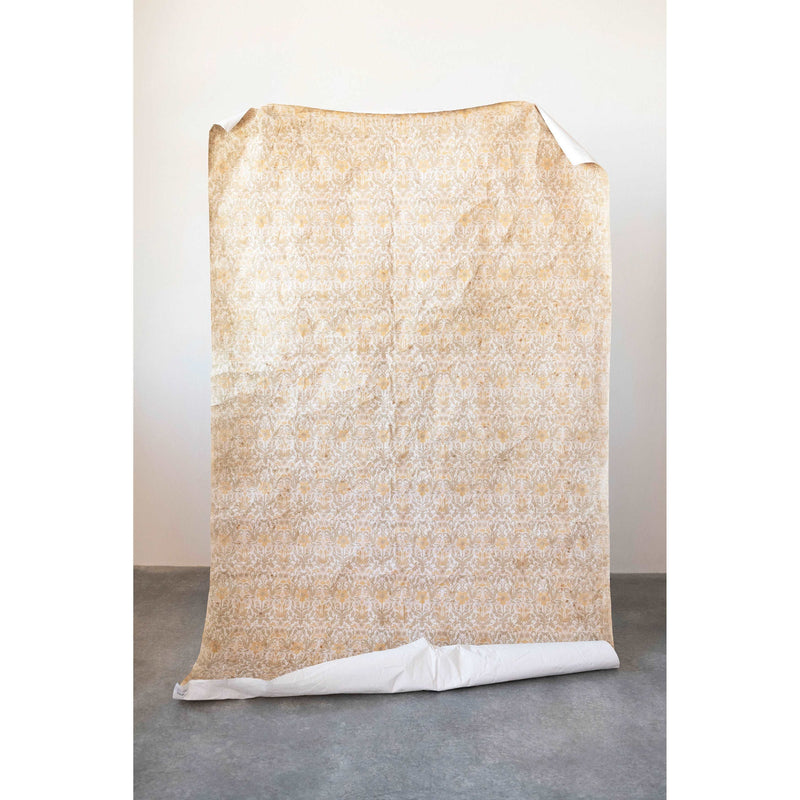Decorator Paper with Floral Pattern