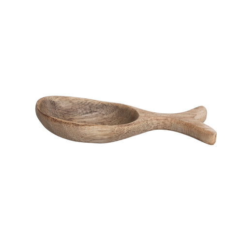 Mango Wood Fish Shaped Scoop