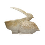 Stoneware Pelican Planter Container