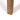 Close-up of a wooden leg on a white background
