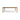 Wooden dining table on a white background