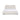 Beige upholstered bed with a white mattress on a white background