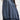 Person wearing a blue oversized sweater with a white background