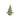 5" Stoneware Tree – Green