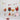 Filled with Cheer party with colorful stemmed coupe glasses. 