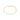 Gold necklace on a white background